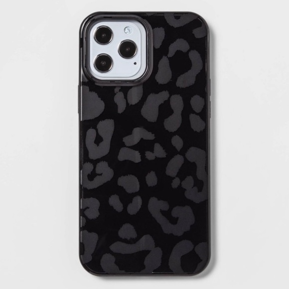 heyday Other - NEW IPhone 12/13 Pro Max Case - Black Leopard